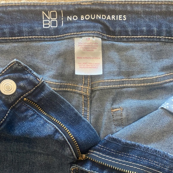 Destructed Denim Mid-Rise Shorts - Picture 4 of 4